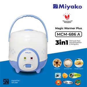 Gambar Magic Warmer Plus Miyako MCM-686 A Detail | Magic Warmer Plus - Rice Cooker | Miyako Indonesia
