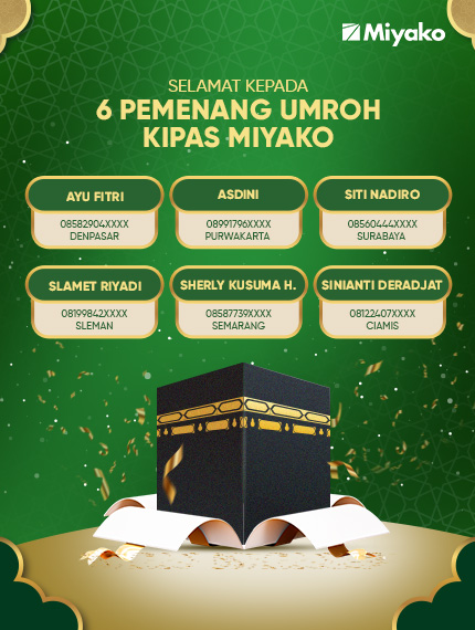 Daftar Nama Pemenang Umroh Gratis Miyako Daftar Nama Pemenang Umroh Gratis Miyako